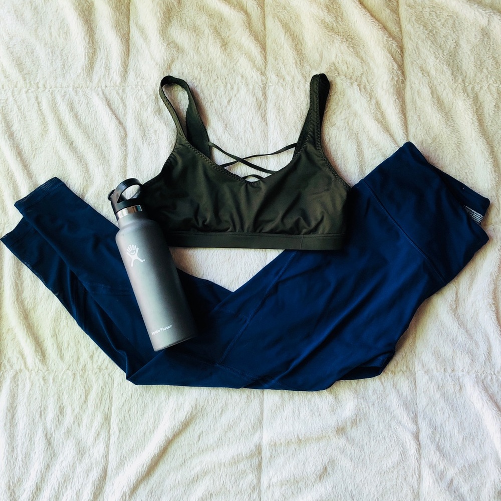 Victoria Sport Cris Cross Back Sports Bra